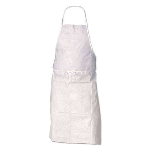 A20 APRON, 28" X 40", WHITE, ONE SIZE FITS ALL