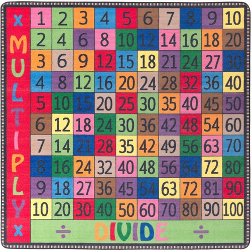 RUG,MULTPLCTN/DIVIDE,6'X6'