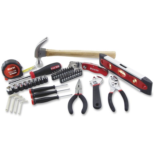 48-Tool Set In Blow-Molded Case, Black