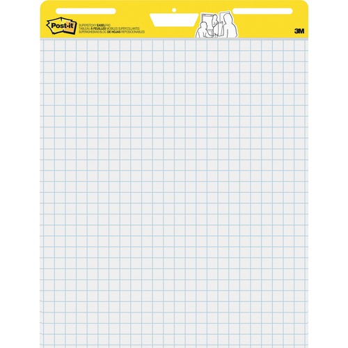 SELF-STICK EASEL PADS, 25 X 30, WHITE, 30 SHEETS, 2/CARTON