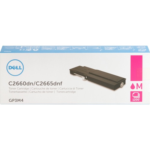 Dell Computer  Toner Cartridge, f/C2660, 1200 Page Standard Yield, MA