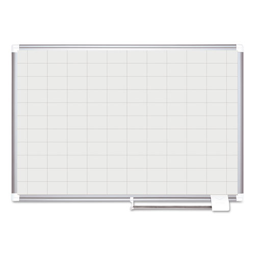 BOARD,PLNR,48X36 GRID,WH