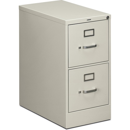 510 SERIES TWO-DRAWER FULL-SUSPENSION FILE, LETTER, 15W X 25D X 29H, LIGHT GRAY