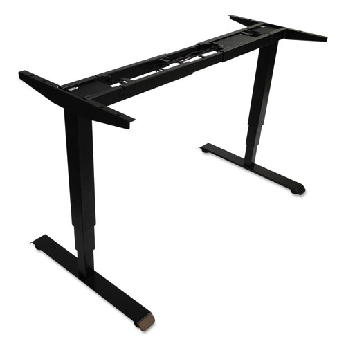 ADAPTIVERGO 3-STAGE ELECTRIC TABLE BASE W/MEMORY CONTROLS, 25" TO 50.7", BLACK