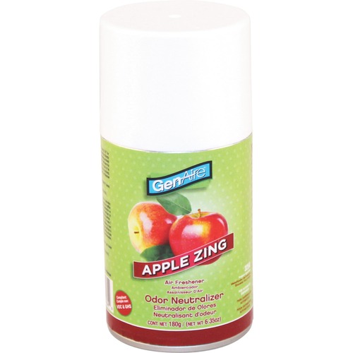 Impact Products  Air Freshener, f/Metered Dispensers, 6.35 oz, Apple Zing