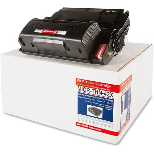 MicroMICR CORP  MICR Toner Cartridge, f/ HP LJ 4250/4350, 20,000 Yield, BK
