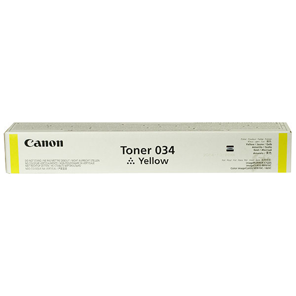 Canon 9451B001AA (CRG-034) Yellow OEM Toner Cartridge