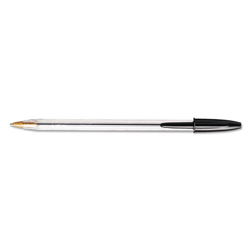 PEN,CRISTAL MED,24/PK,BK