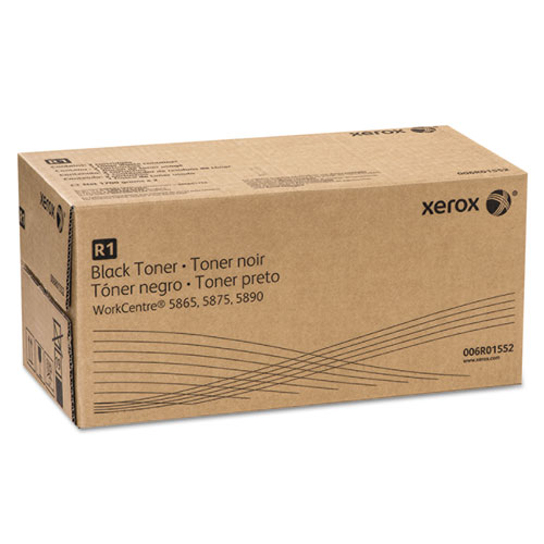 Xerox 006R01552 (6R1552) Black OEM Toner Cartridge (2 Ctgs/Ctn)