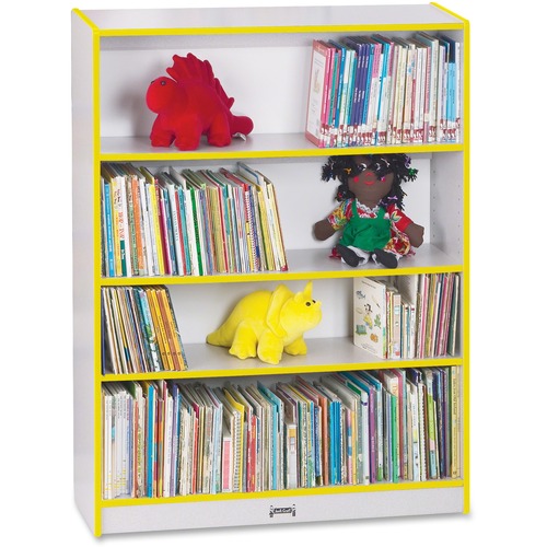 Jonti-Craft, Inc.  Bookcase, Standard, 48"x36.5"x11.5", Yellow
