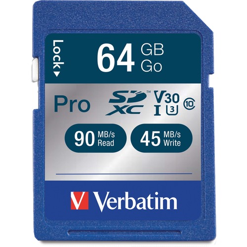 CARD,MEM,SDXC,U3,PRO,64GB