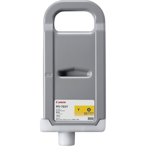 Canon 2966B001AA (PFI-703Y) Yellow OEM Inkjet Cartridge