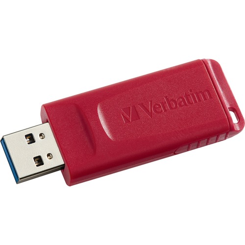 STORE 'N' GO USB FLASH DRIVE, 128 GB, RED