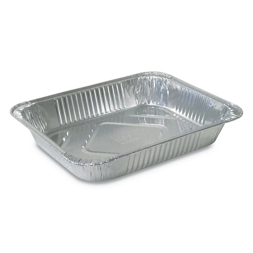 ALUMINUM STEAM TABLE PANS, HALF SIZE, MEDIUM, 100/CARTON