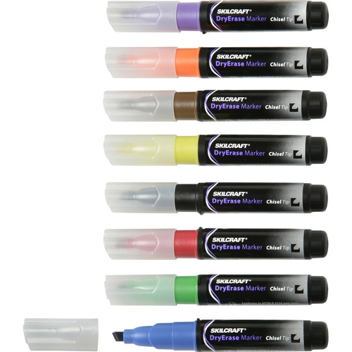 MARKER,DRYERS,CHISL,8PC,AST