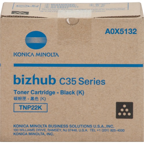Konica Minolta A0X5132 Black OEM Toner Cartridge