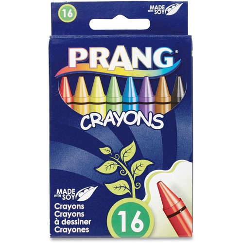 CRAYONS,WAX,16CT