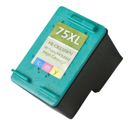 GT American Made CB338WN Tri-Color OEM replacement Inkjet Cartridge