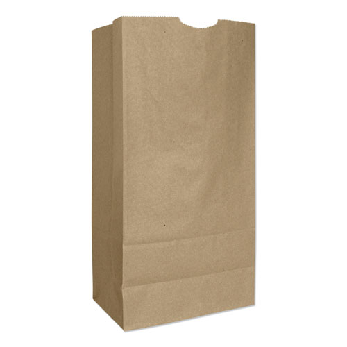 GROCERY PAPER BAGS, 57 LBS CAPACITY, #16, 7.75"W X 4.81"D X 16"H, KRAFT, 500 BAGS