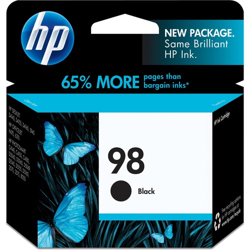 Hewlett-Packard  HP 98 Ink Print Cartridge, 420 Page Yield, 11ml, Black