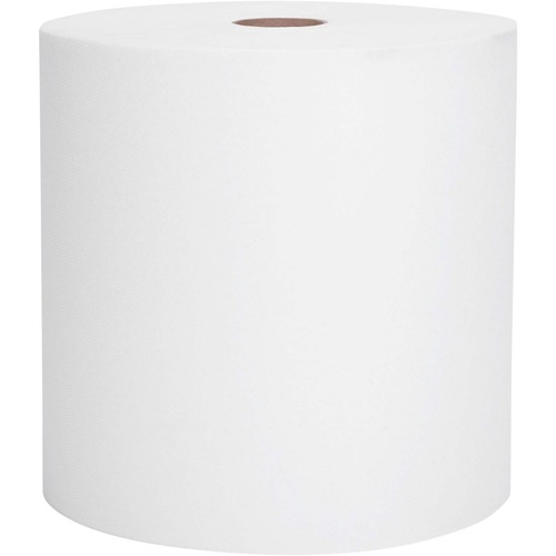 ESSENTIAL HIGH CAPACITY HARD ROLL TOWEL, 1.5" CORE 8 X 1000FT, WHITE,12 ROLLS/CT