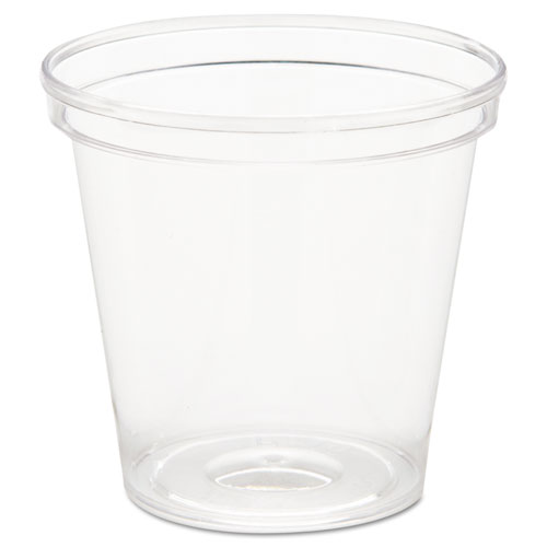 COMET PLASTIC PORTION/SHOT GLASS, 1 OZ, CLEAR, 50/PACK, 50 PACKS/CARTON