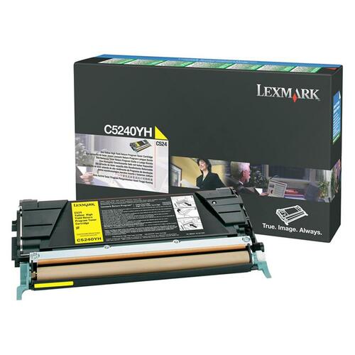 Lexmark C5240YH Yellow OEM Toner