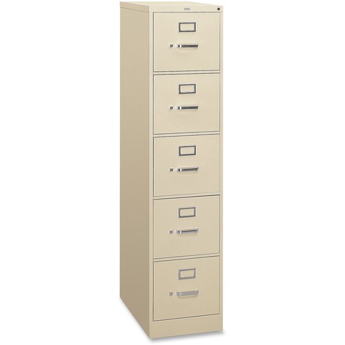 310 SERIES FIVE-DRAWER FULL-SUSPENSION FILE, LETTER, 15W X 26.5D X 60H, PUTTY