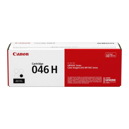 Canon 1254C001AA (046H) Black OEM High Yield Toner Cartridge