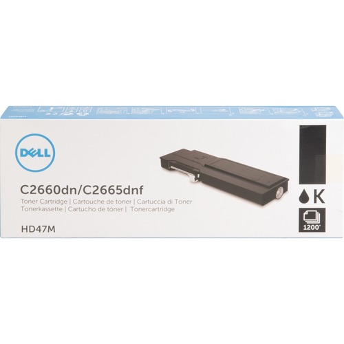 Dell Computer  Toner Cartridge, f/C2660, 1200 Page Standard Yield, BK