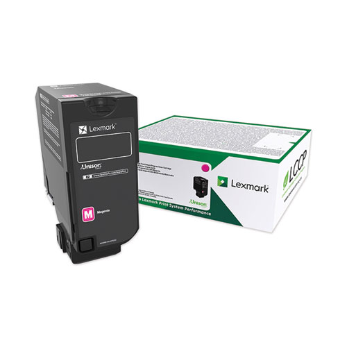 Lexmark 74C00MG (TAA Compliant Version of 74C10M0) Magenta OEM Toner Cartridge