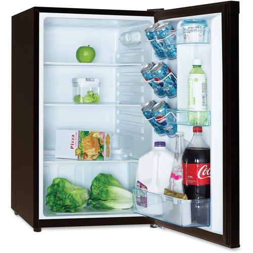 4.4 Cf Auto-Defrost Refrigerator, 19 1/2"w X 22"d X 33"h, Black