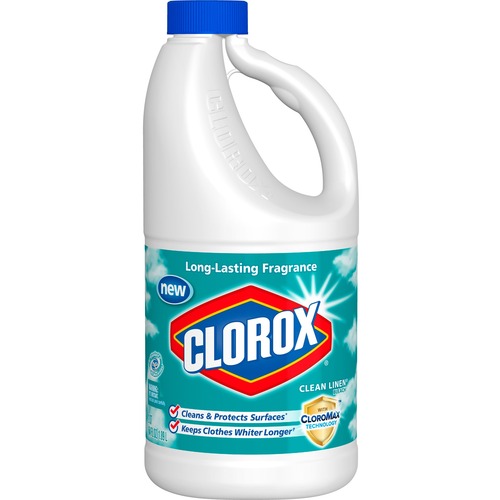 Clorox Company  Clorox Bleach, Concentrated, 64oz., Linen Scent, WE