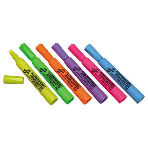 HIGHLIGHTER,CHSL,LG,6PC,AST