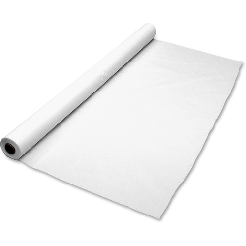 Bio-Degradable Plastic Table Cover, 40" X 300ft, White