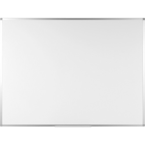 Bi-silque  Dry-Erase Board, Magnetic, 18"Wx24"Lx1/2"H, AM Frame