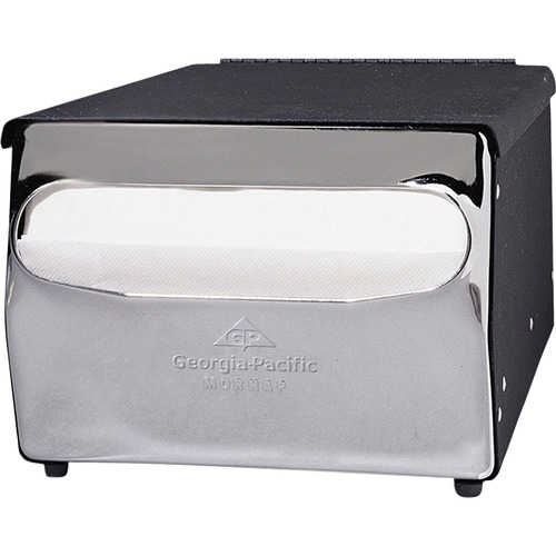 Georgia-Pacific  Napkin Dispenser, 7-7/8"x11-1/2"x5-7/8", Black Chrome