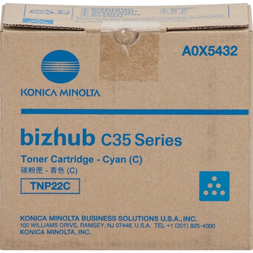 Konica Minolta A0X5432 Cyan OEM Toner Cartridge