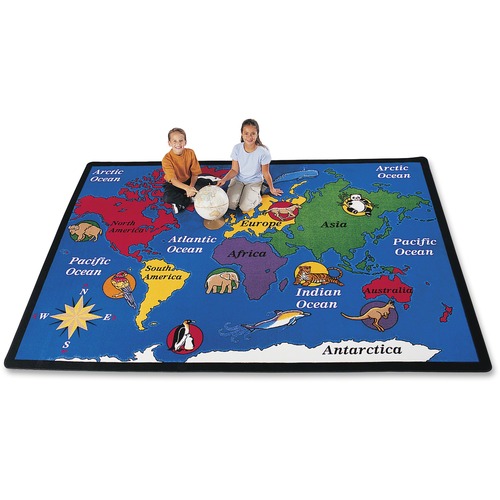 RUG,WORLD EXPLOR,4'5"X5'10"