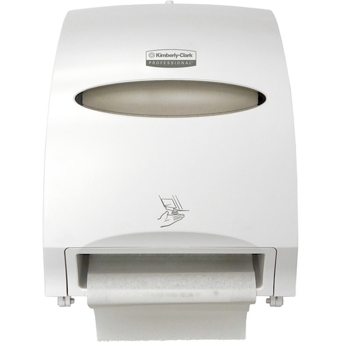 ELECTRONIC TOWEL DISPENSER, 12.7 X 9.57 X 15.76, WHITE