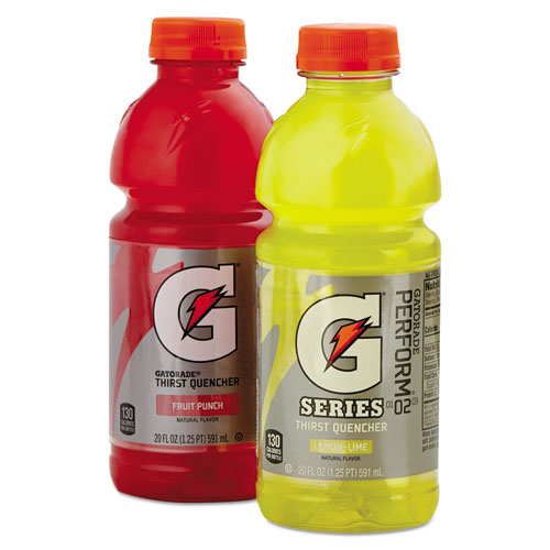 G-Series Perform 02 Thirst Quencher Fruit Punch, 20 Oz Bottle, 24/carton