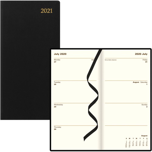 PLANNER,LEATH,6 5/8"X3 1/4"