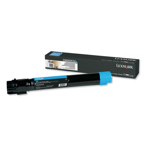 Lexmark C950X2CG Cyan OEM Toner Cartridge