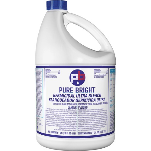 KIK Custom Products  Pure Bright Ultra Bleach, 1 Gal, White