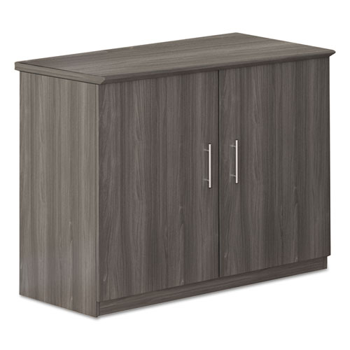 Medina Series Storage Cabinet, 36w X 20d X 29 1/2h, Gray Steel