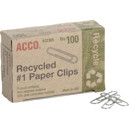CLIPS,RECYCLED,#1,100CT