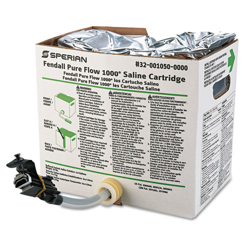 FENDALL SALINE CARTRIDGE REFILL SET FOR PURE FLOW 1000, 3.5GAL, 2/SET, 1 SET/CT