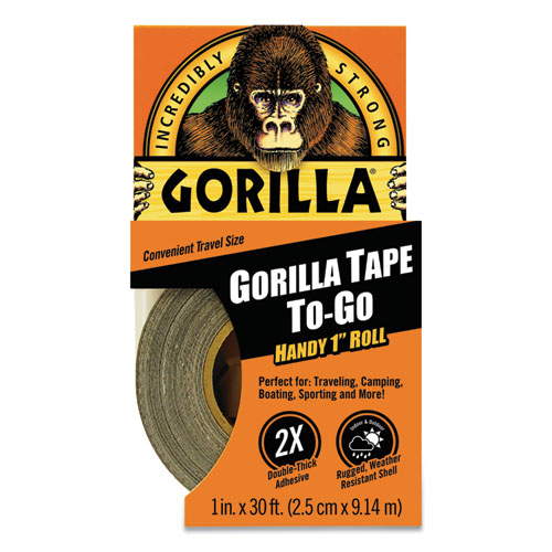 GORILLA TAPE, 1.5" CORE, 1" X 10 YDS, BLACK