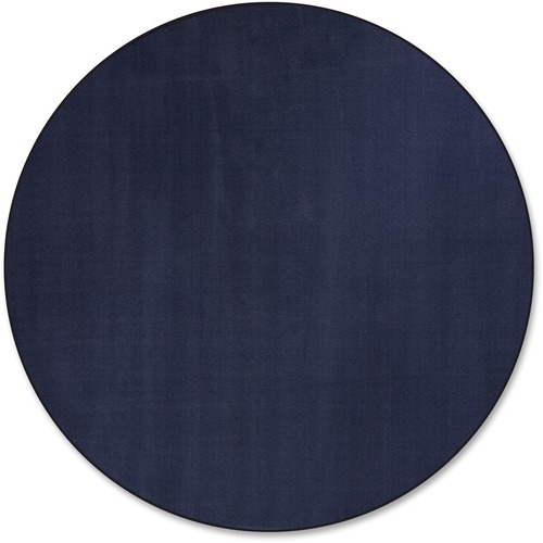 Flagship Carpets, Inc.  Traditional Rug, Solids, 6' Round, Navy