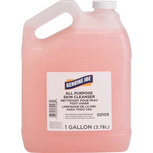 Genuine Joe  Hand Soap Lotion, Dispenser Refill, 1 Gallon, Pink